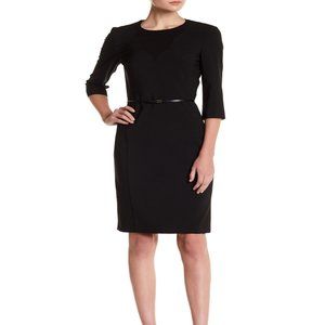 Hugo BOSS, Diabina Black Dress Sz 0, #1247